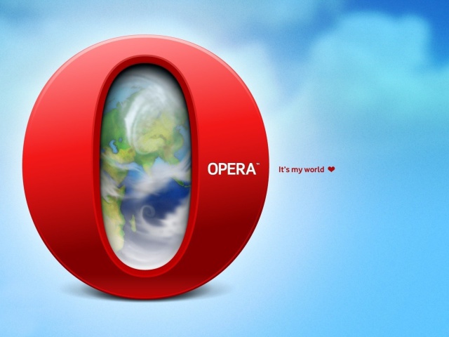 Das Opera Safety Browser Wallpaper 640x480