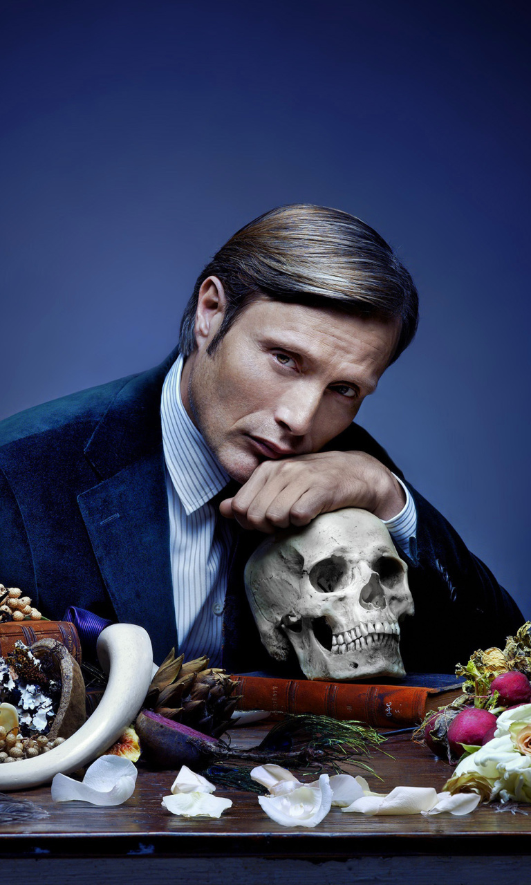 Обои Hannibal 2013 TV Series 768x1280