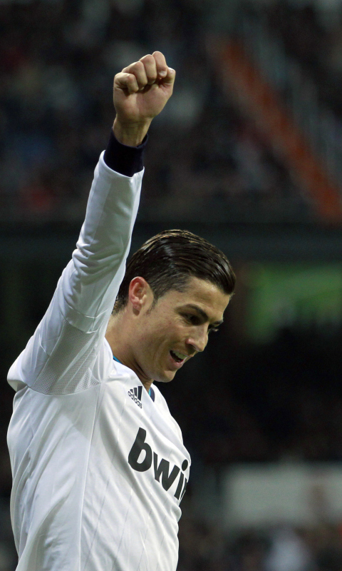 Fondo de pantalla Real Madrid - Cristiano Ronaldo 480x800