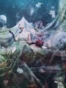 Das Underwater Abstraction Wallpaper 132x176