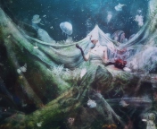 Sfondi Underwater Abstraction 176x144