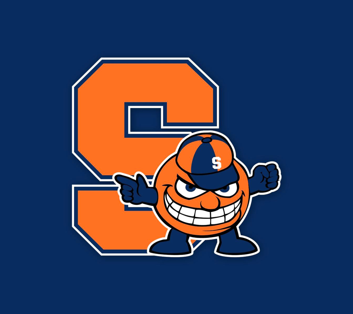 Das Syracuse Orange Wallpaper 1440x1280