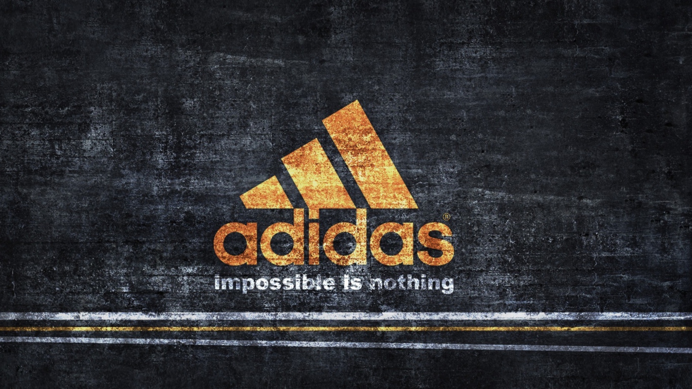 Adidas – Impossible is Nothing wallpaper 1366x768