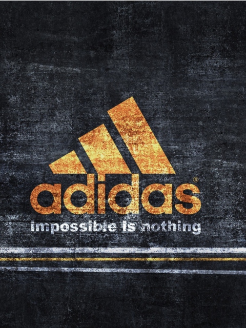 Adidas – Impossible is Nothing wallpaper 480x640