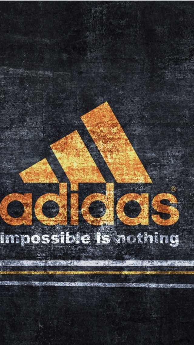 Sfondi Adidas – Impossible is Nothing 640x1136