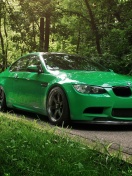 Screenshot №1 pro téma Green BMW Coupe 132x176