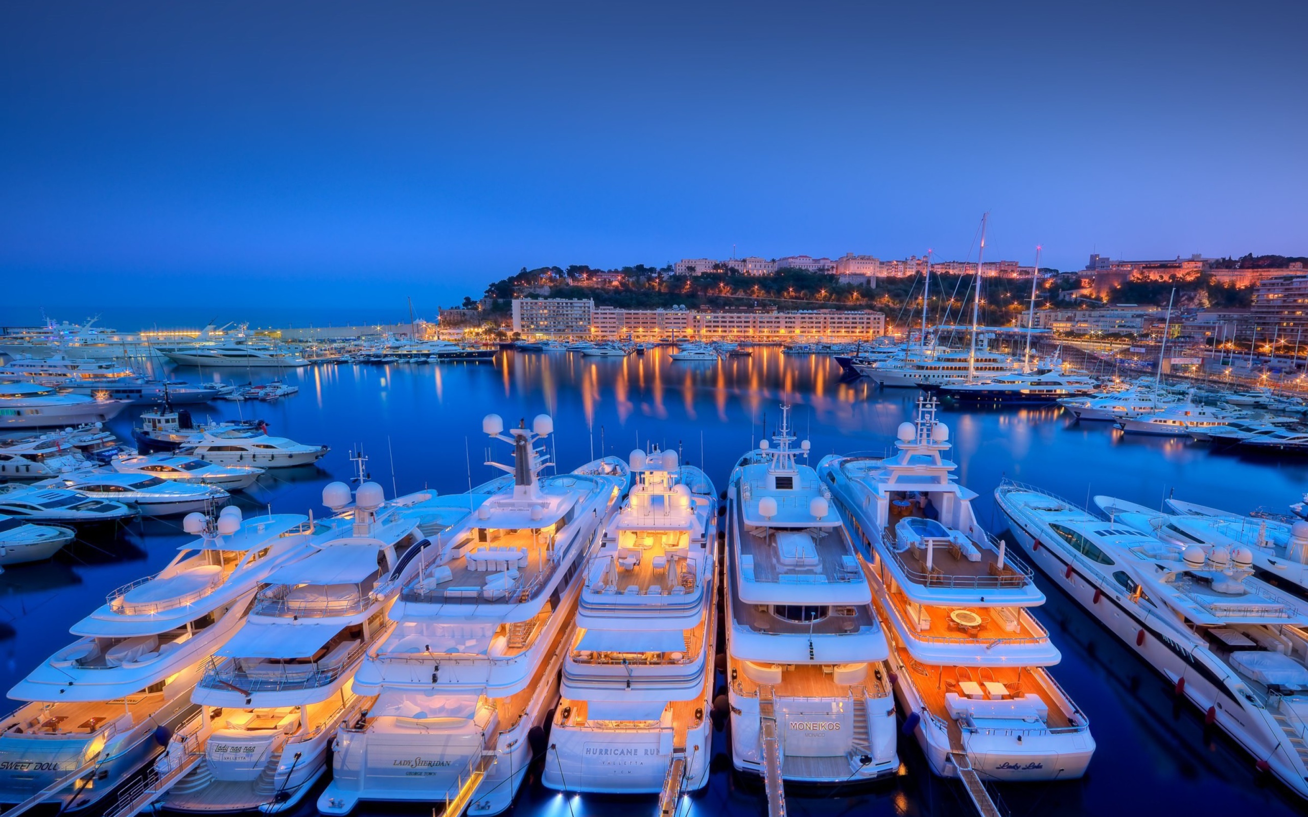 Sfondi Monaco Hercules Port 2560x1600