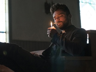 Обои Preacher TV series 320x240