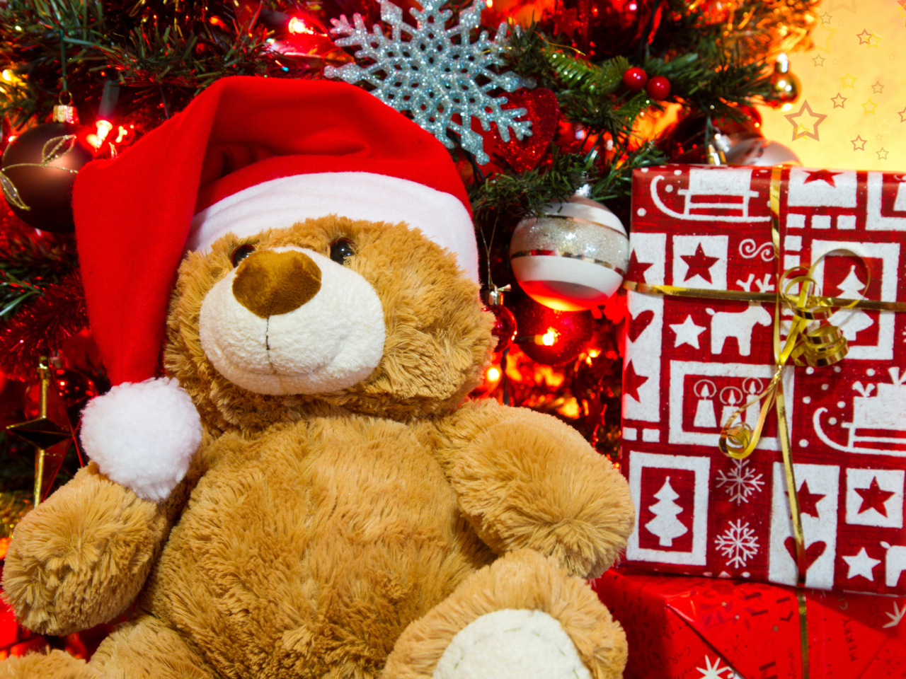 Christmas Teddy Bear screenshot #1 1280x960