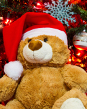 Sfondi Christmas Teddy Bear 128x160