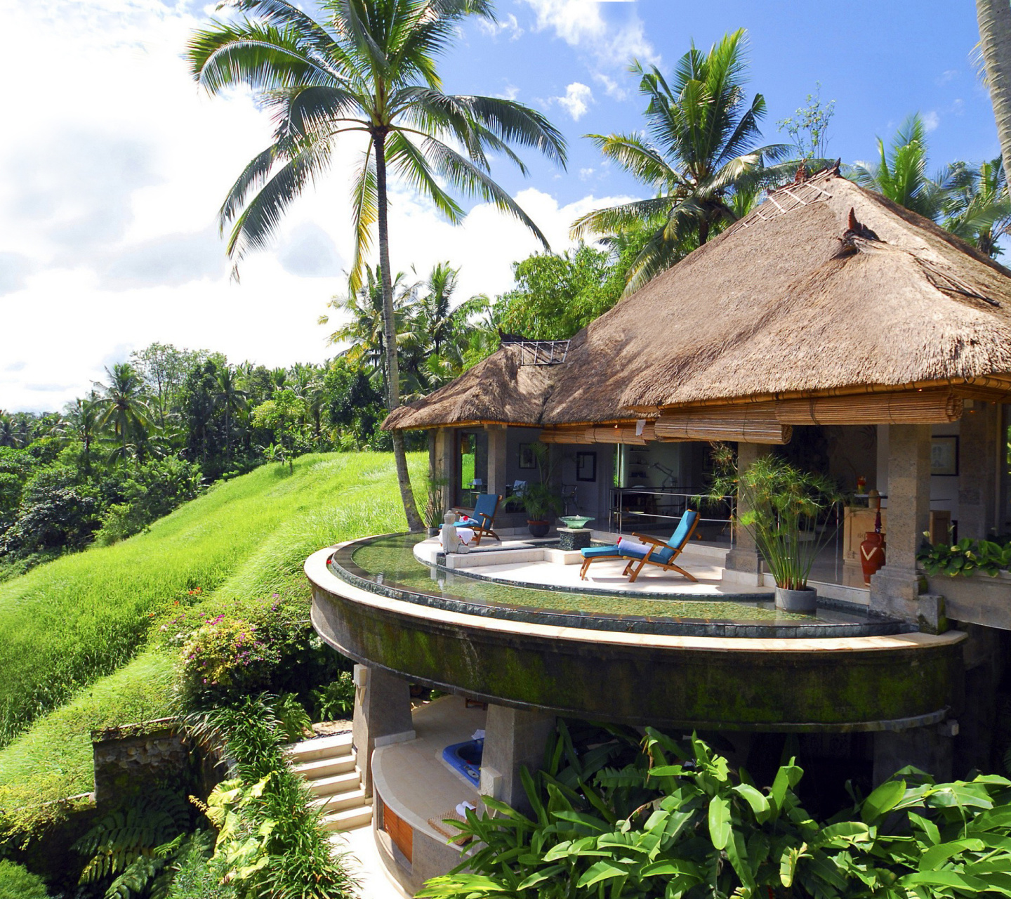 Bali Luxury Hotel wallpaper 1440x1280