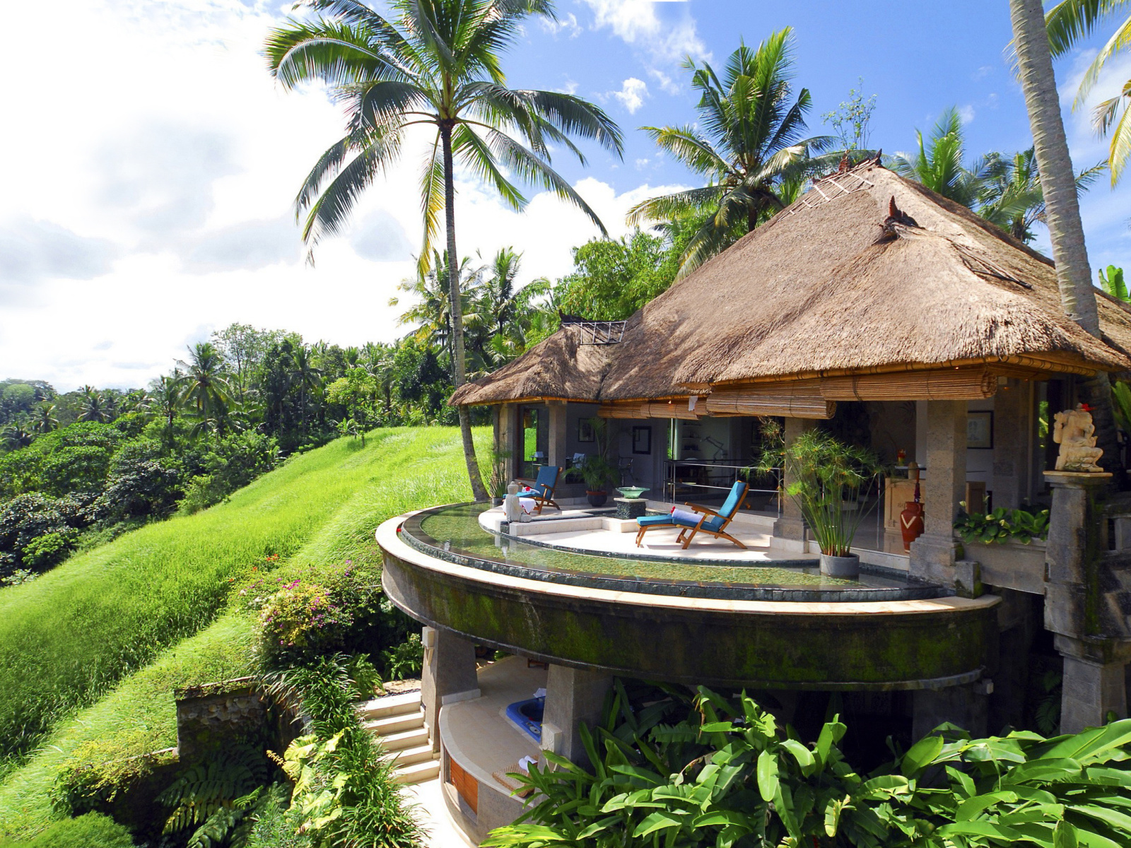 Screenshot №1 pro téma Bali Luxury Hotel 1600x1200