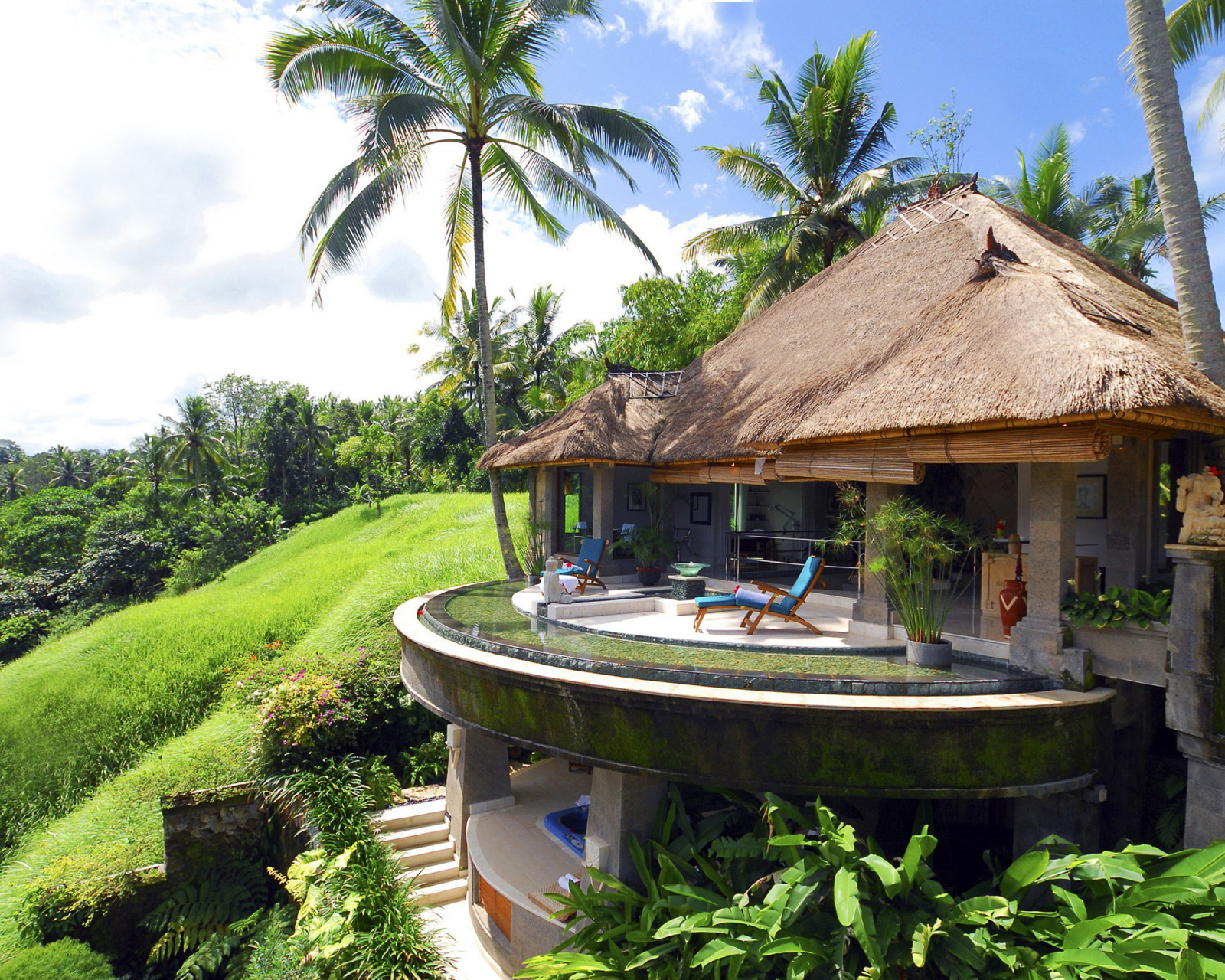 Screenshot №1 pro téma Bali Luxury Hotel 1600x1280