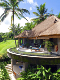 Обои Bali Luxury Hotel 240x320