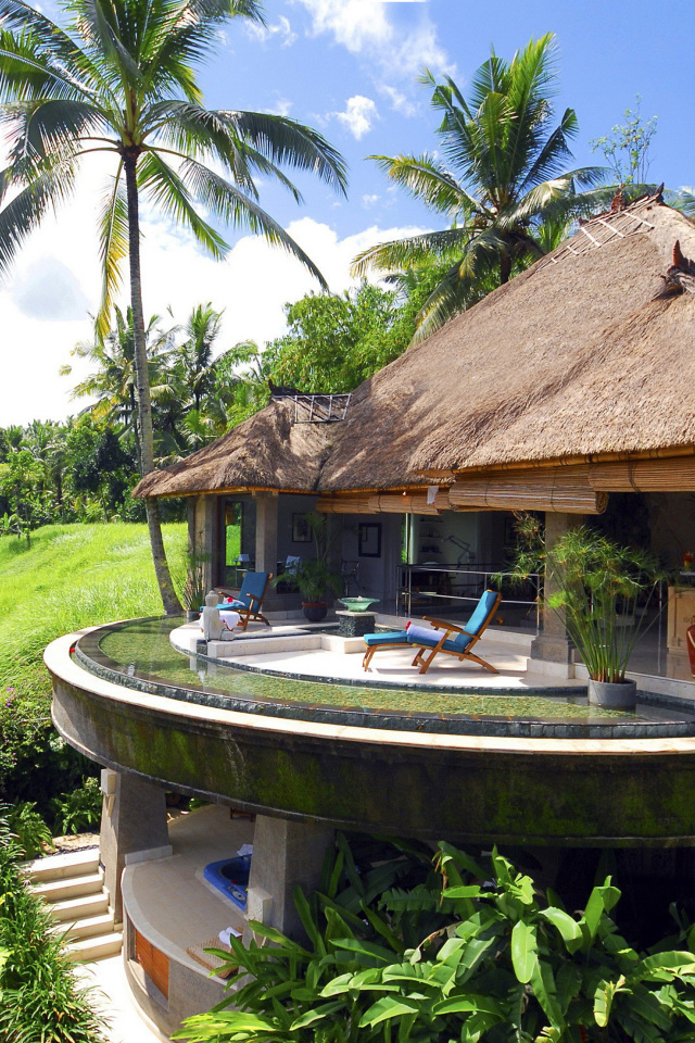 Screenshot №1 pro téma Bali Luxury Hotel 640x960
