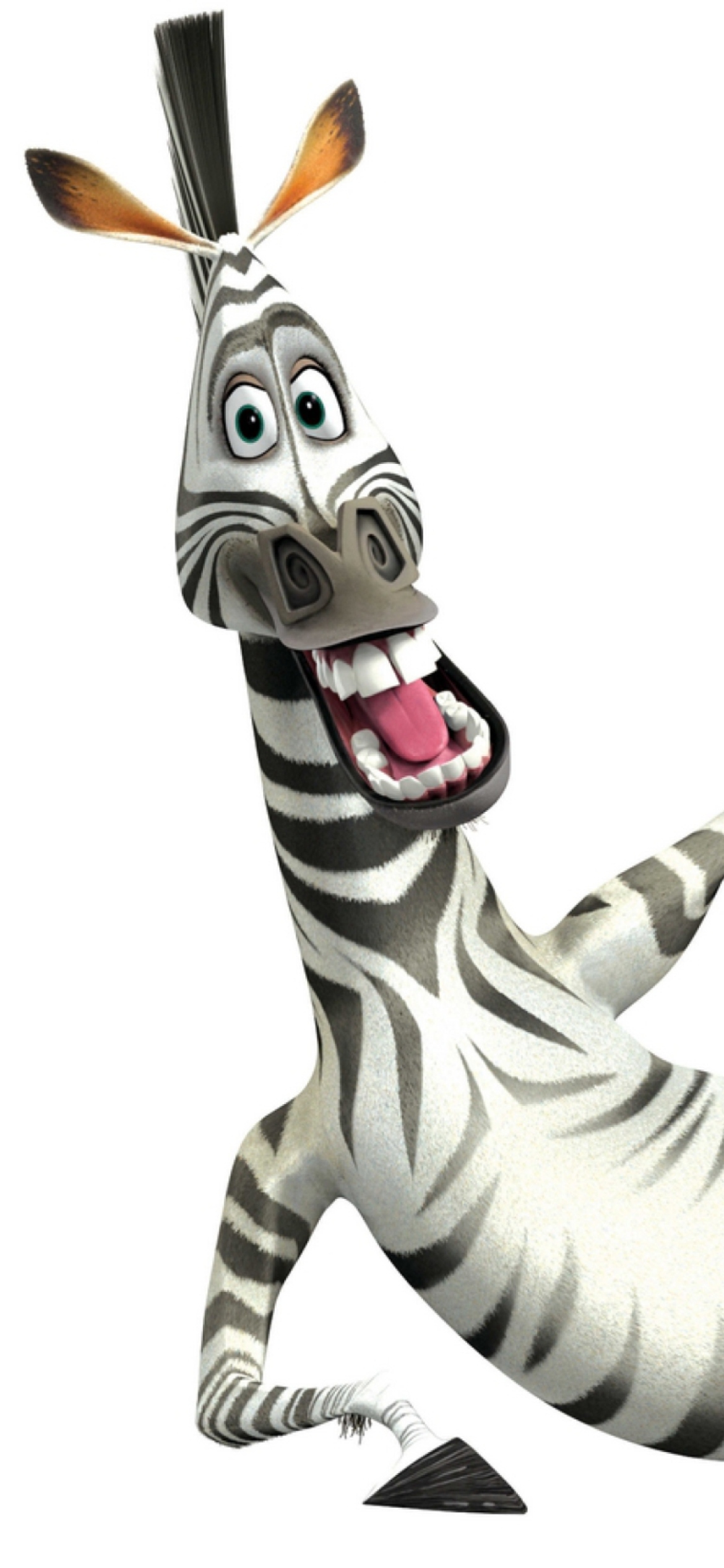 Screenshot №1 pro téma Zebra - Madagascar 4 1170x2532