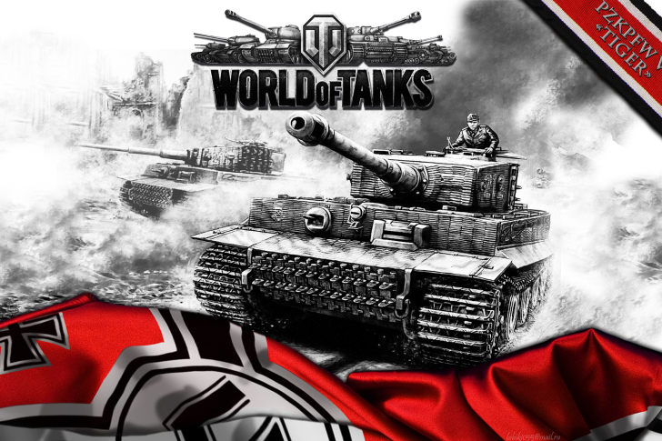 Screenshot №1 pro téma World of Tanks with Tiger Tank