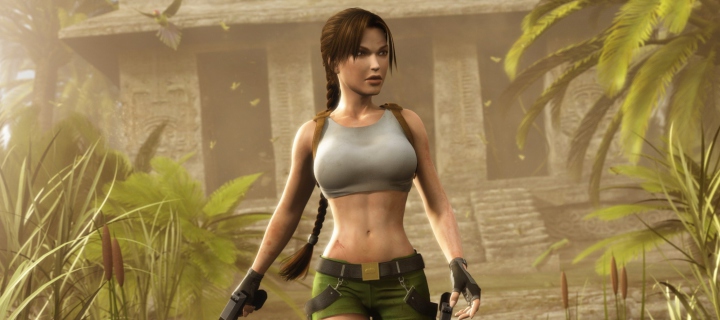 Lara Croft wallpaper 720x320