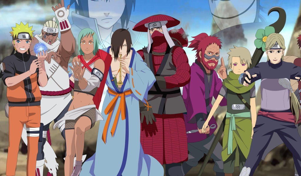 Naruto Shippuden, Jinchurikis, Uchiha, Tobi, Obito screenshot #1 1024x600