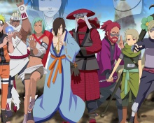 Naruto Shippuden, Jinchurikis, Uchiha, Tobi, Obito wallpaper 220x176