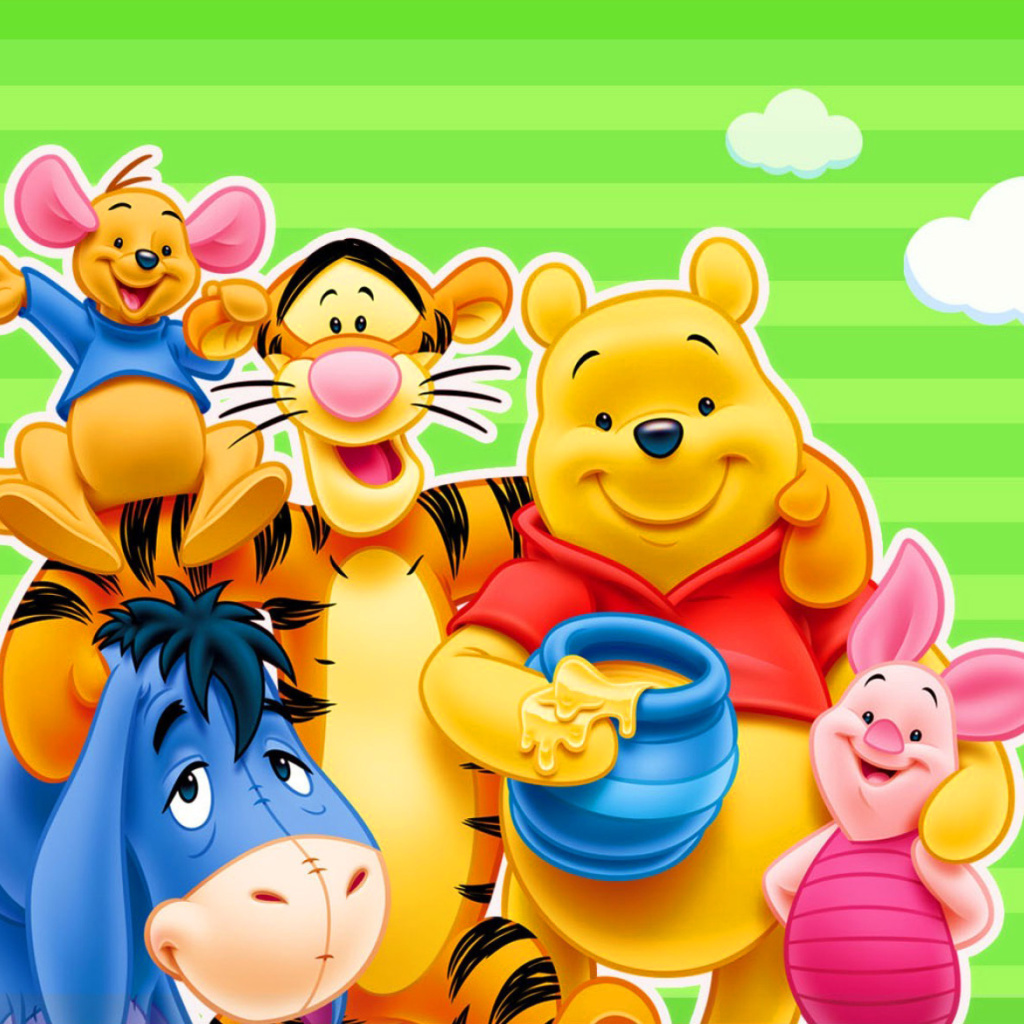 Обои Winnie the Pooh 1024x1024