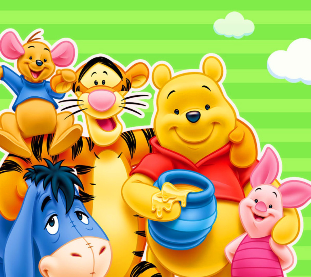 Das Winnie the Pooh Wallpaper 1080x960