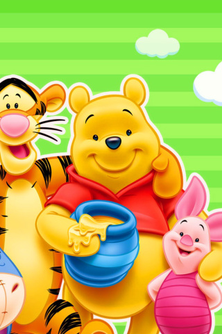 Fondo de pantalla Winnie the Pooh 320x480