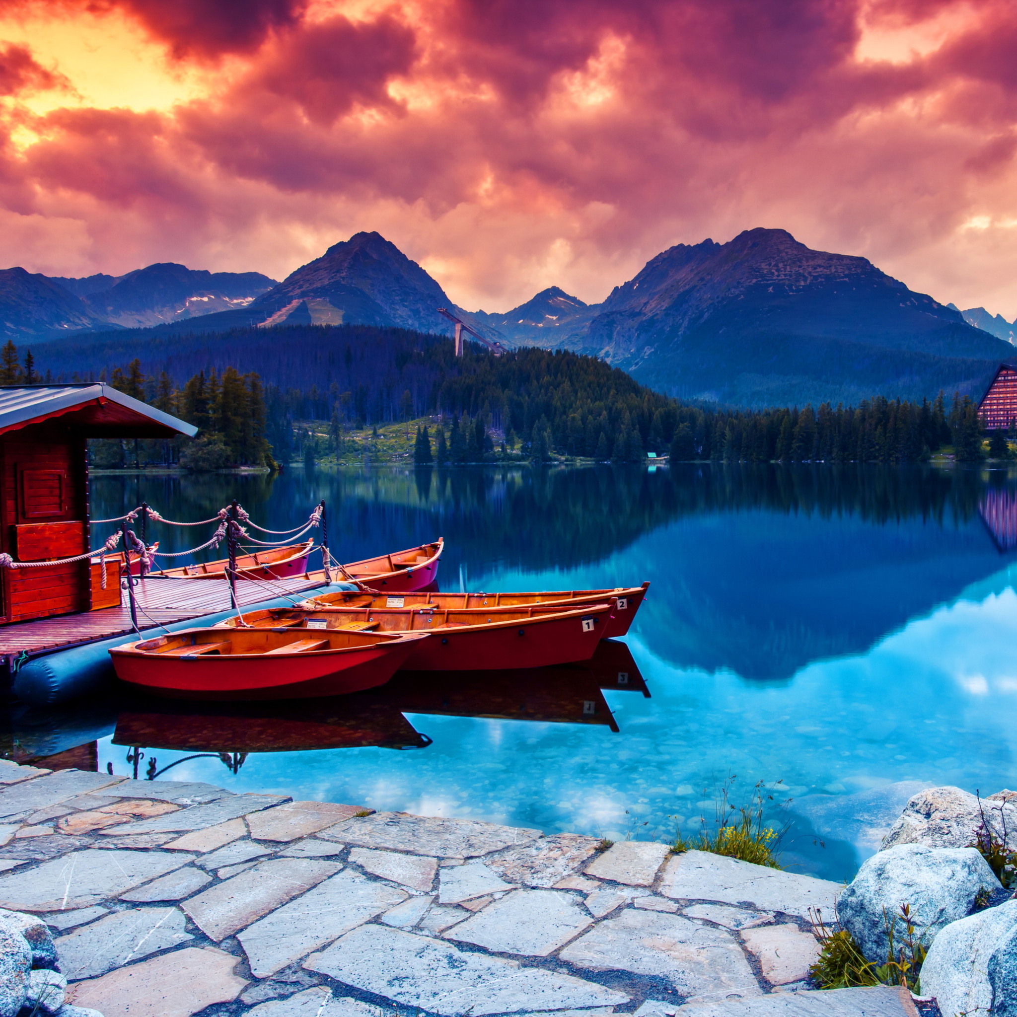 Sfondi Lake In Canada 2048x2048