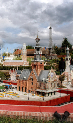 Fondo de pantalla Belgium Mini Europe Miniature Park 240x400