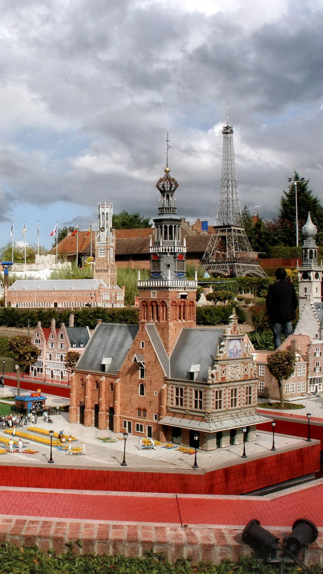 Belgium Mini Europe Miniature Park wallpaper 640x1136