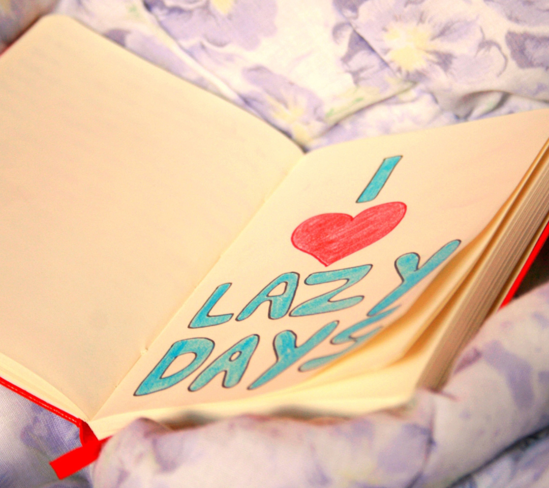 Das Lazy Days Wallpaper 1080x960