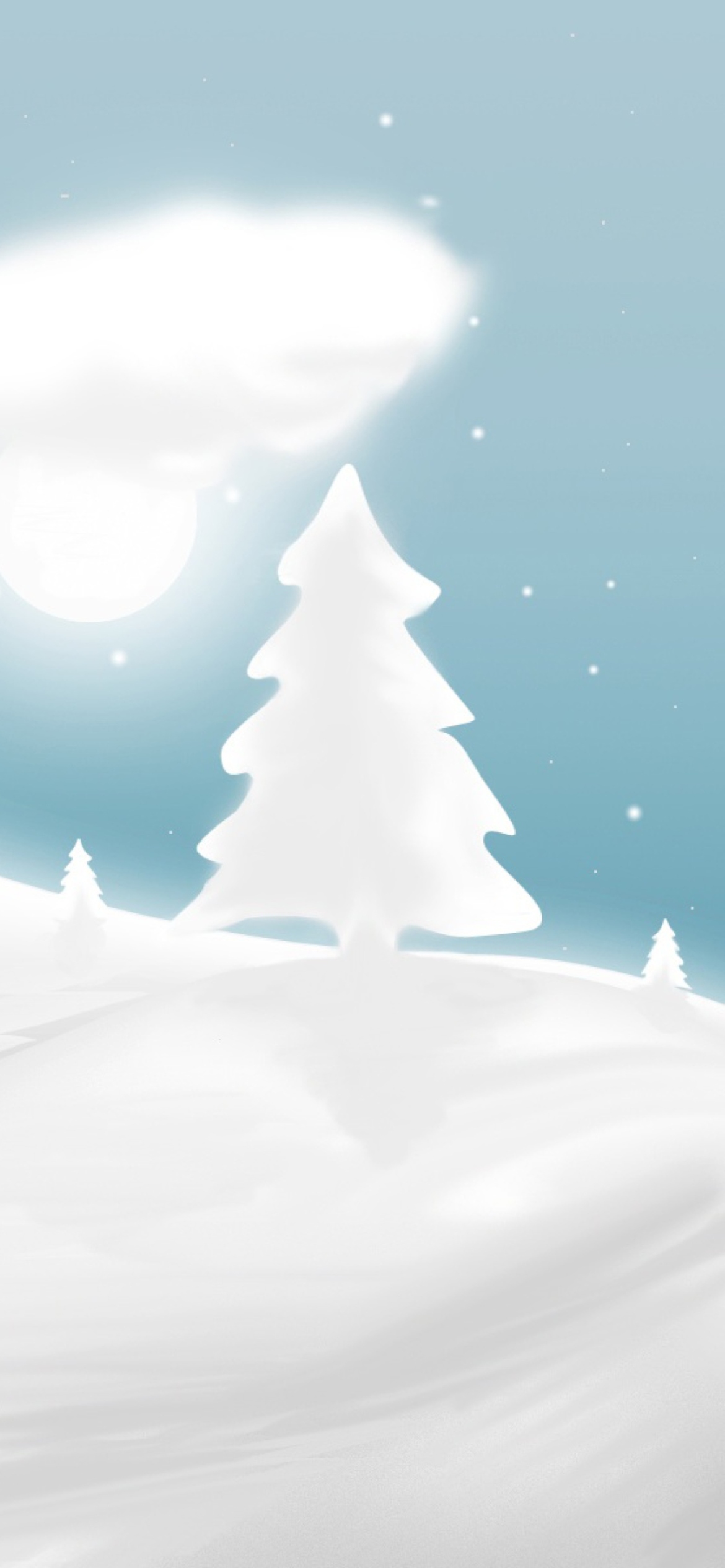 Sfondi Winter Illustration 1170x2532