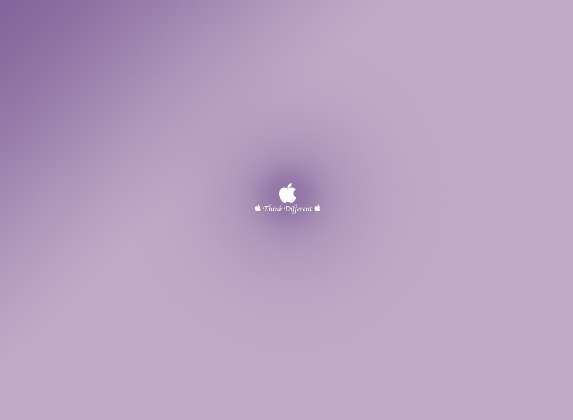 Screenshot №1 pro téma Think Different Purple 1920x1408