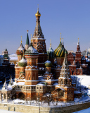 Das Moscow - Red Square Wallpaper 128x160