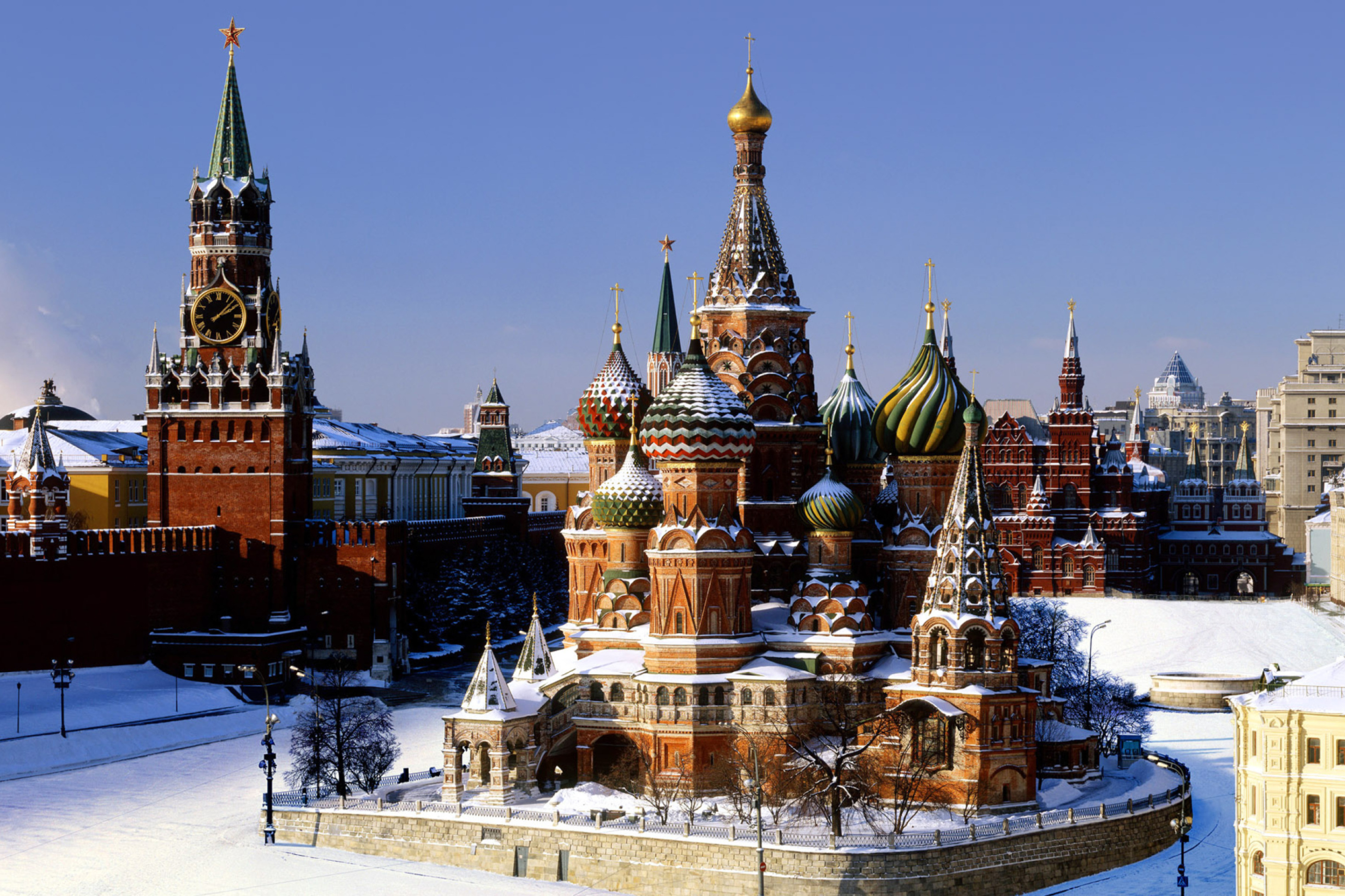 Das Moscow - Red Square Wallpaper 2880x1920