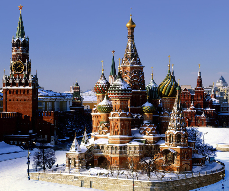 Moscow - Red Square wallpaper 960x800