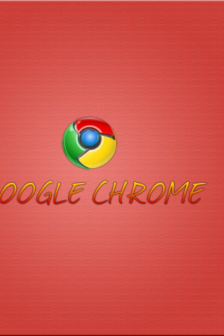 Das Google Chrome Browser Wallpaper 320x480