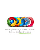 Sfondi Choose Best Web Browser 128x160