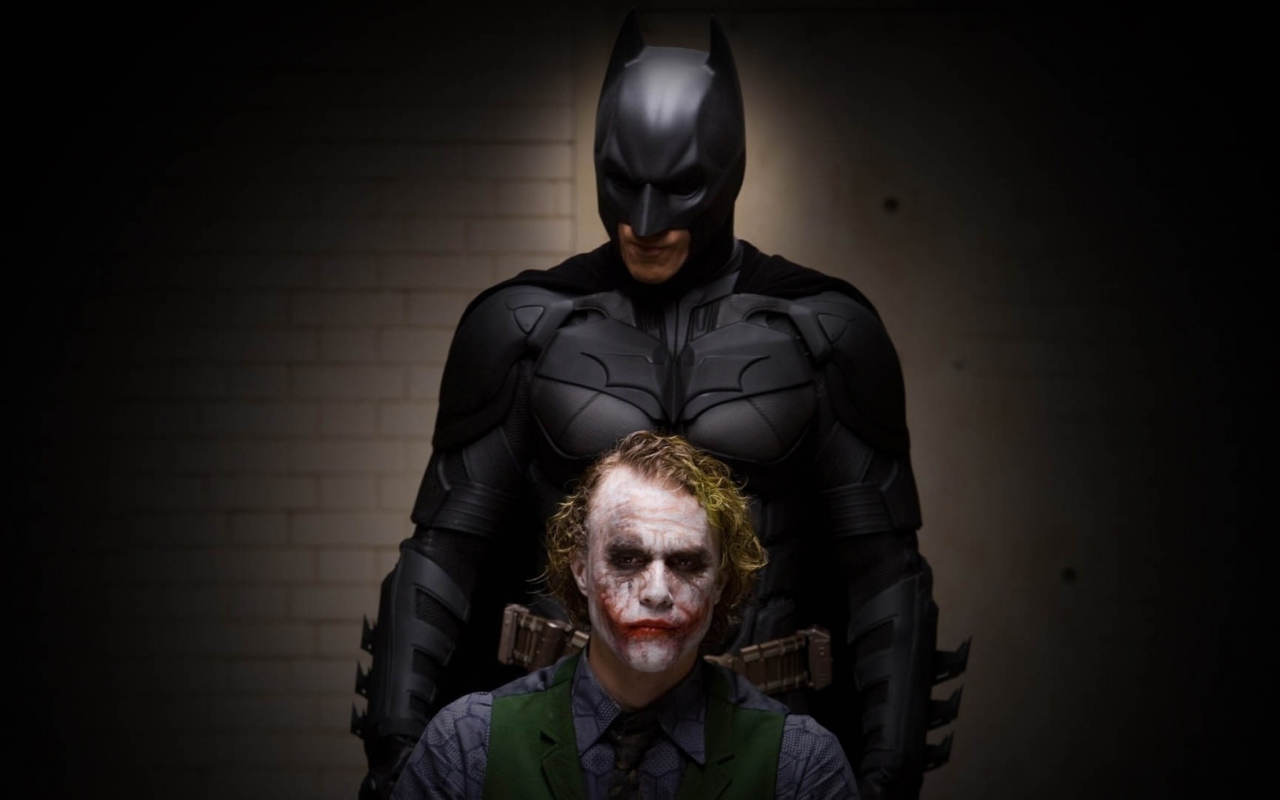 Batman And Joker wallpaper 1280x800