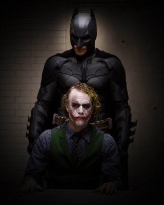 Batman And Joker - Obrázkek zdarma pro 640x960