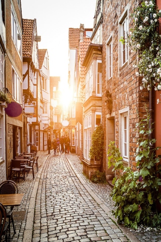 Old Street In Europe screenshot #1 320x480