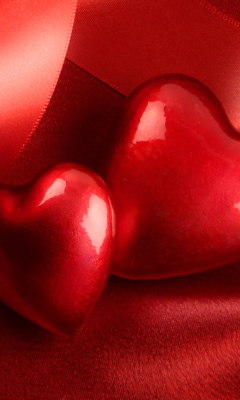 Red Heart wallpaper 240x400