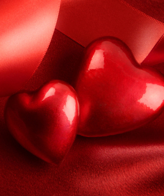 Kostenloses Red Heart Wallpaper für iPhone XR