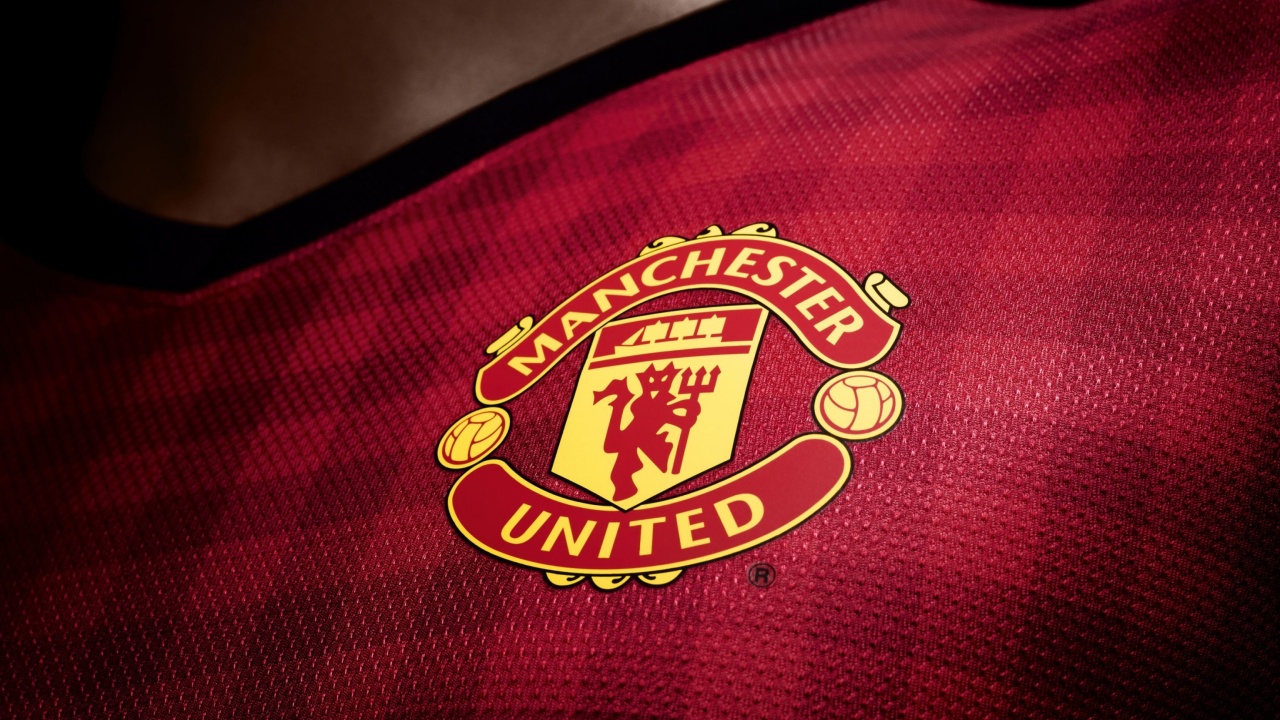 Das Manchester United Logo Wallpaper 1280x720