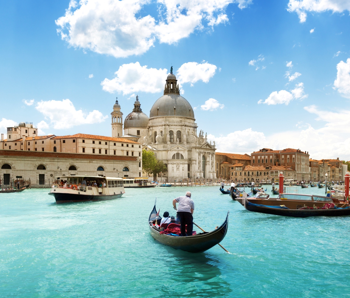 Das Venice Grand Canal Wallpaper 1200x1024