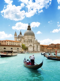 Das Venice Grand Canal Wallpaper 240x320
