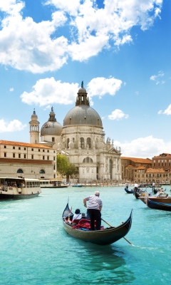 Fondo de pantalla Venice Grand Canal 240x400