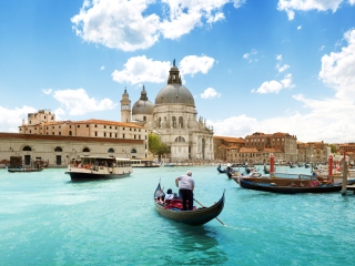 Fondo de pantalla Venice Grand Canal 320x240