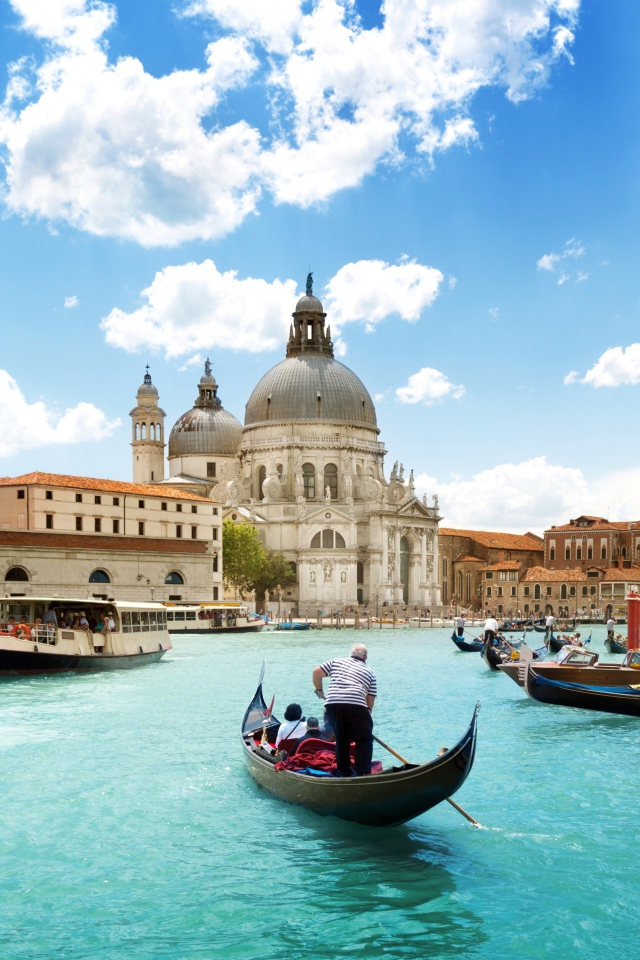Venice Grand Canal wallpaper 640x960