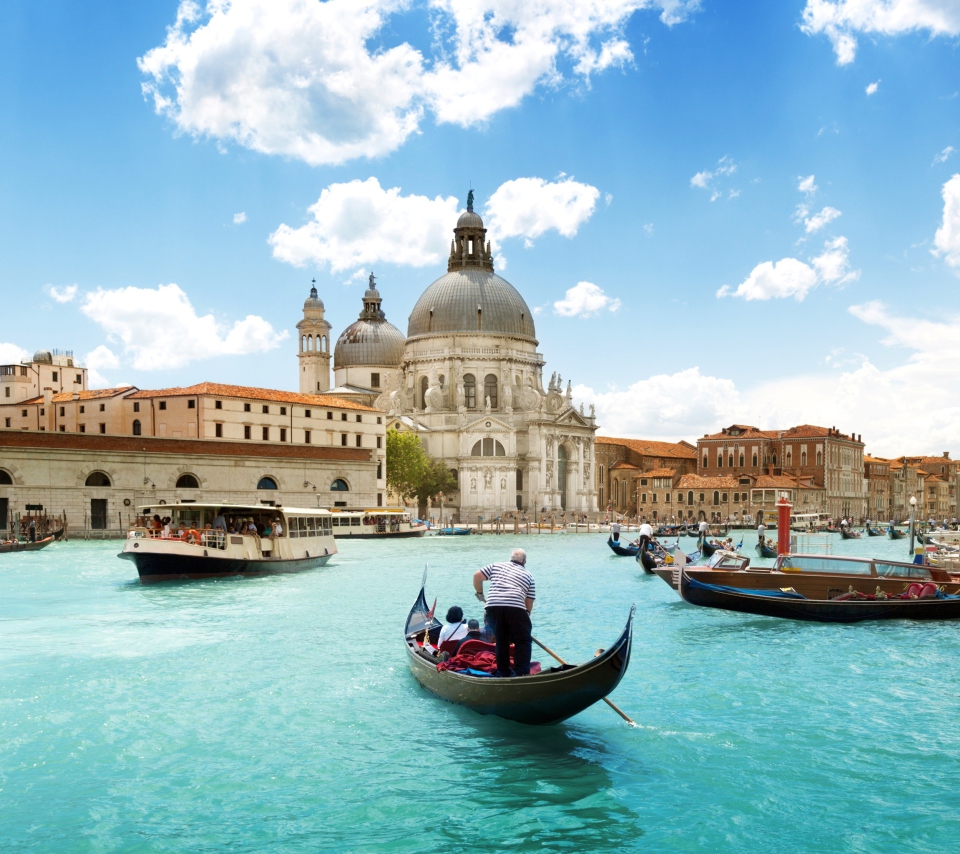 Das Venice Grand Canal Wallpaper 960x854